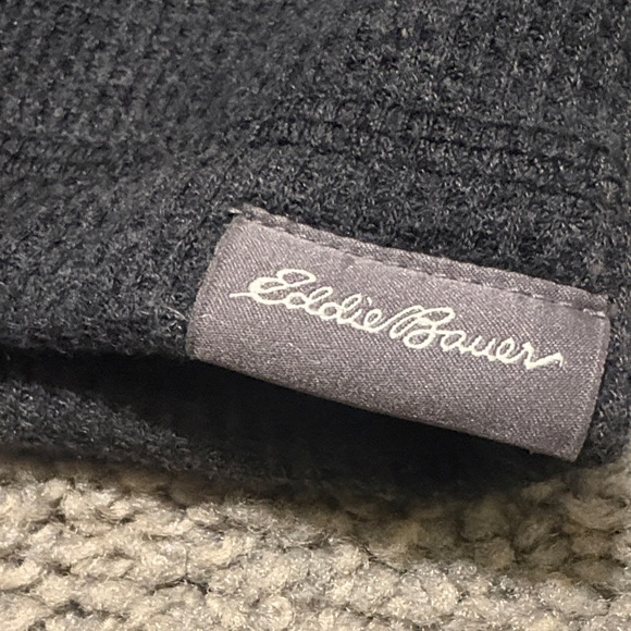Eddie Bauer Gray Knit Sweater - Picture 3 of 3